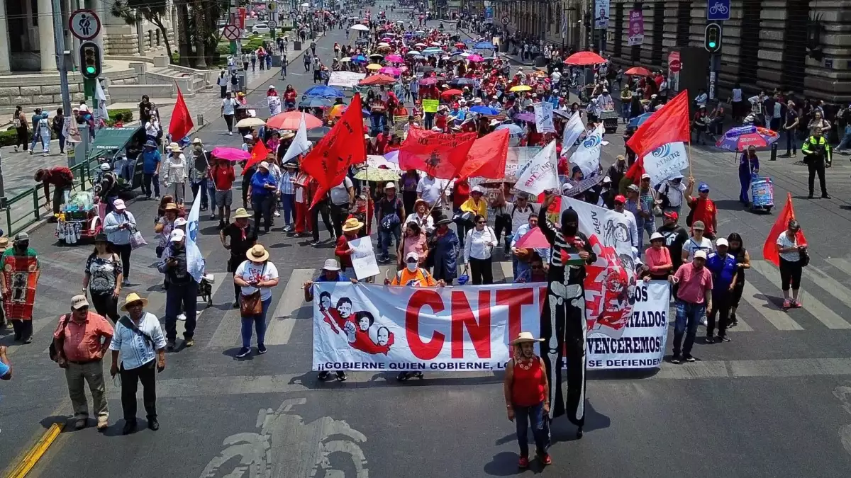 CDMX COLAPSARÁ DURANTE 3 DÍAS — 72 horas de marchas.
