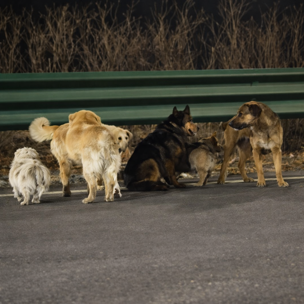 Siete perros robados escaparon de un camión en China y recorrieron más de 15 kilómetros para volver a casa.